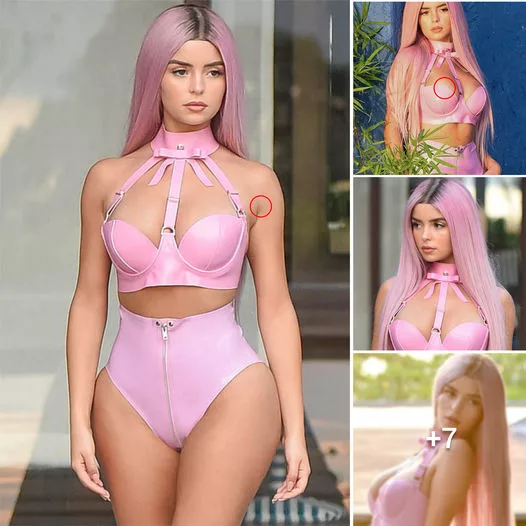 Latex and Pink: Demi Rose Bares All in a Sexy Photoshoot in Phuket